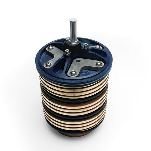 3-Way Slip Ring Including Earth Mk7 180 Outer Diameter, 34mm Thickness