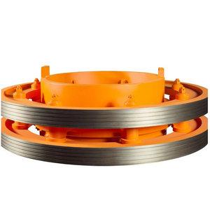 Slip rings for hydro power generators