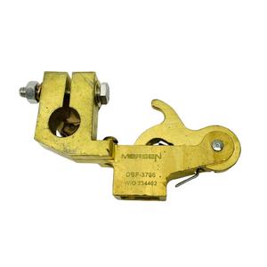 MERSEN DBF 3736 W/O 234402 GROUNDING BRASS CARBON BRUSH HOLDER